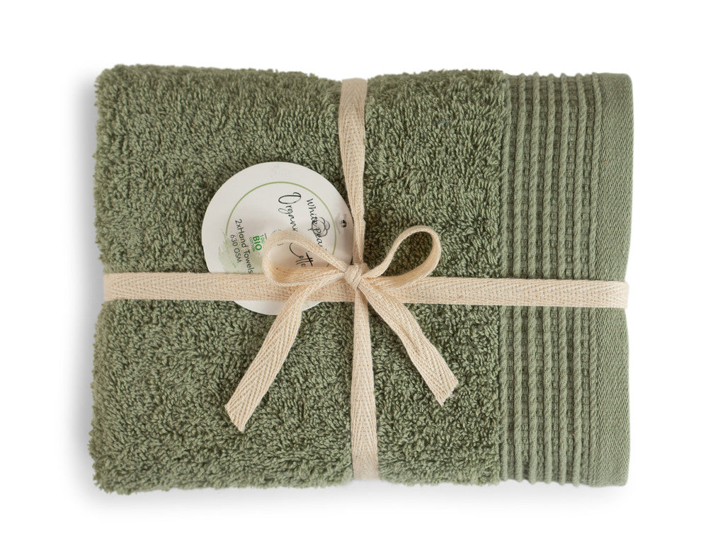 Organic Cotton Hand Towels